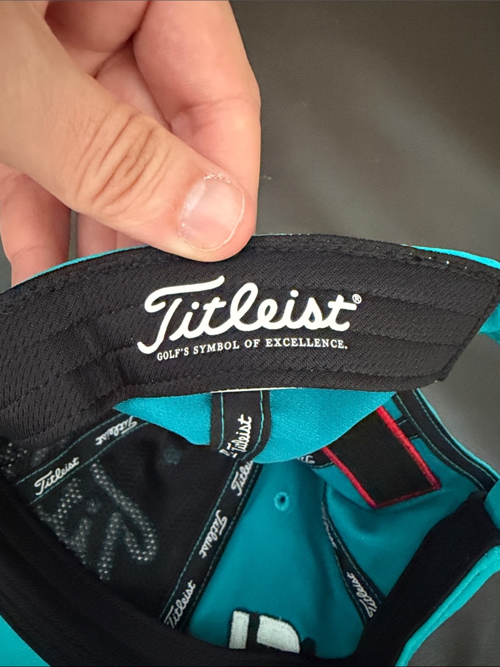 Titleist Turquoise Performance Golf Hat - Picture 8 of 11